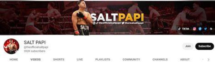 Salt Papi Youtube channel