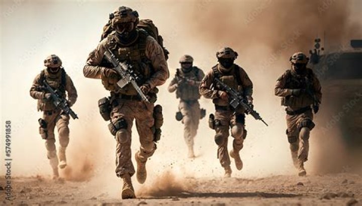 Soldiers Pose In No Man's Land