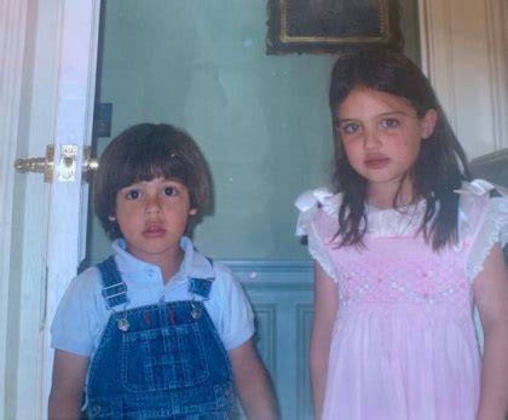 Sole Bovelli and her younger brother