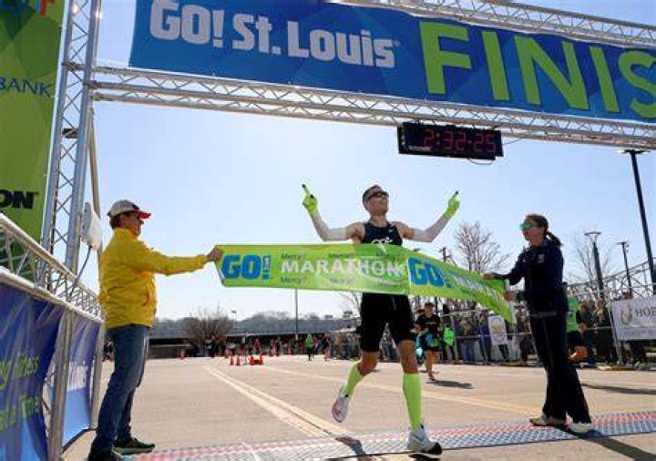 St. Louis Marathon Starting Line