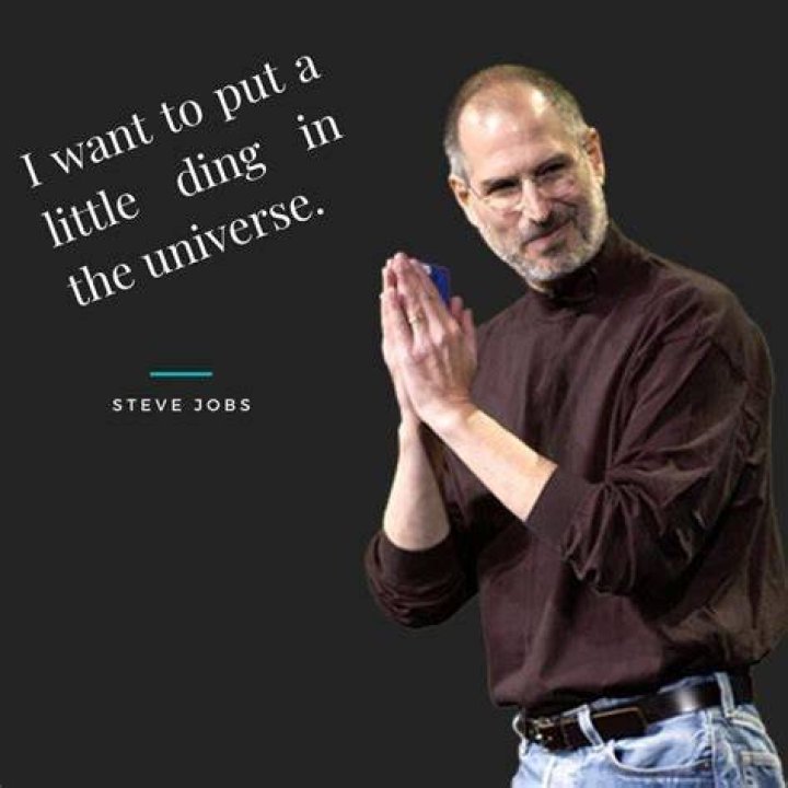 Steve Job Ding In The Universe