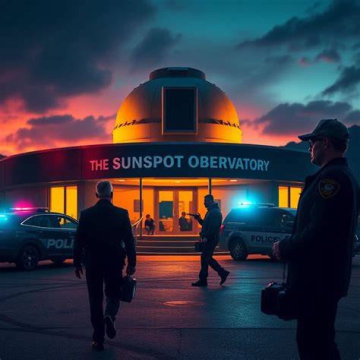 Sunspot Observatory Crime Tape