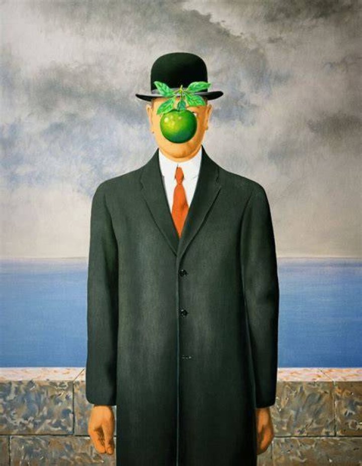 Surrealist Art The Son Of Man Painting
