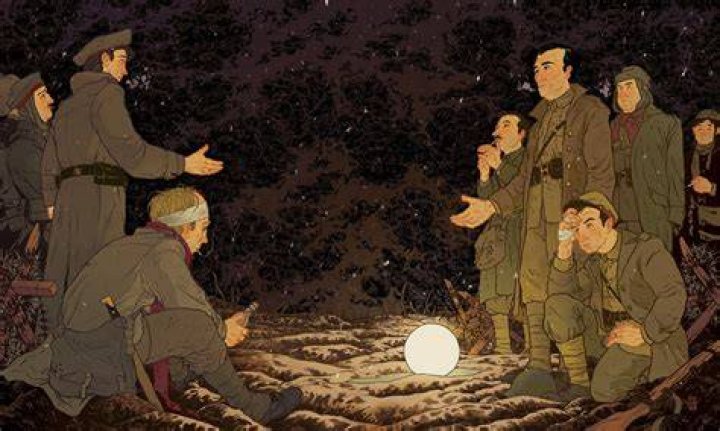 The Christmas Truce Illustration