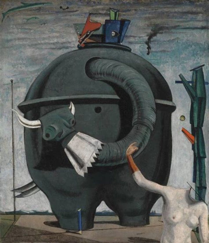 The Elephant Celebes By Max Ernst