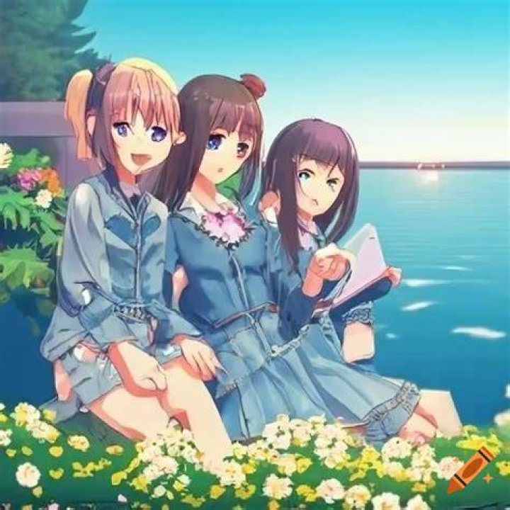three girls