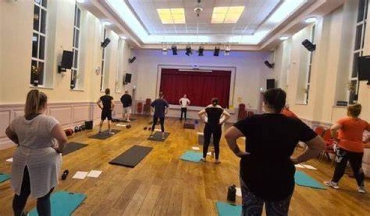 Tom Mansfield Leading Exercise Class