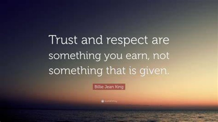 Trust In Something