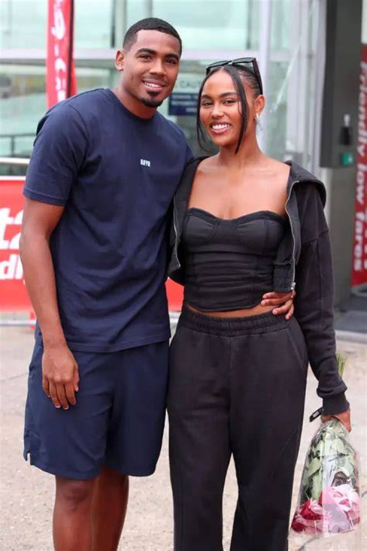 Tyrique Hyde with his girlfriend Ella Thomas