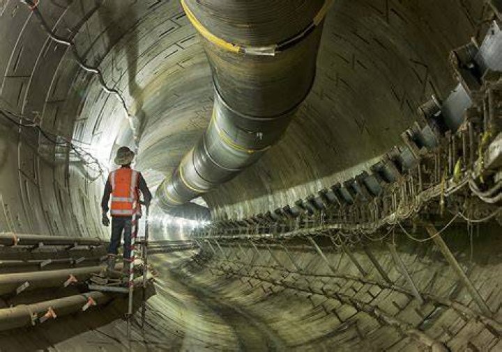 Undeground Tunnel At Sylt