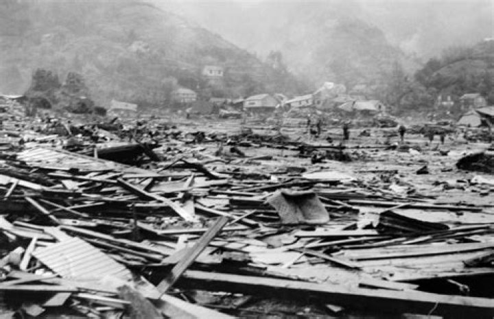 Valdivia Earthquake Rubble