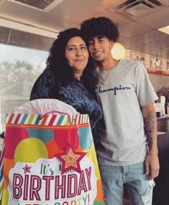 Vincent Whitaker with her mother