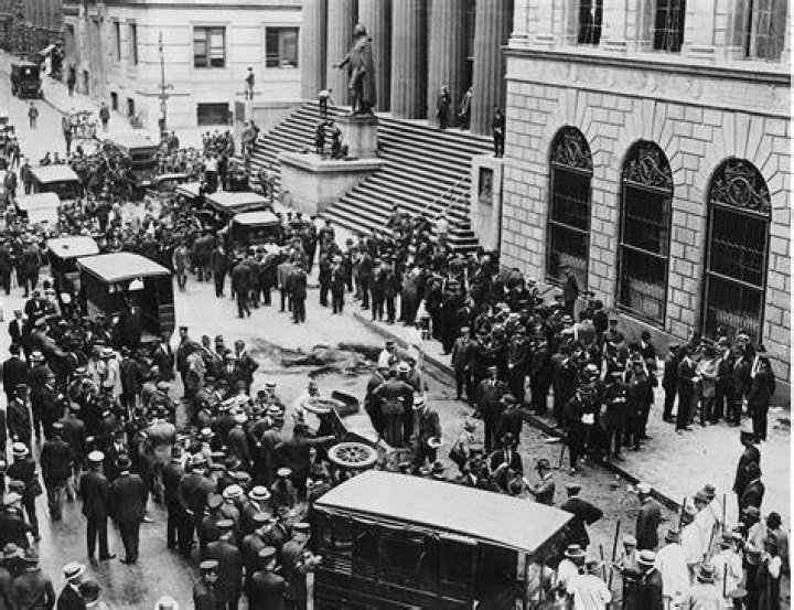 Wall Street Bomb In 1920
