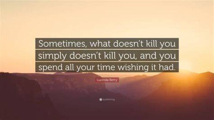 What doesn&rsquo;t kill you, simply makes you stranger!
