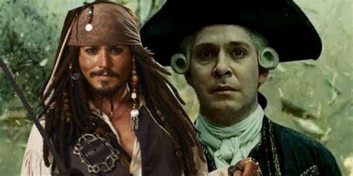 What Mark did Jack Sparrow leave on Lord Cutler Beckett?