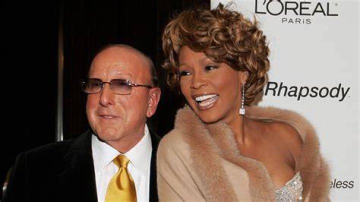 Whitney Houston And Clive Davis