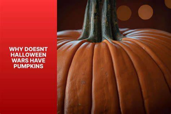 Why are there no pumpkins on Halloween Wars 2021?