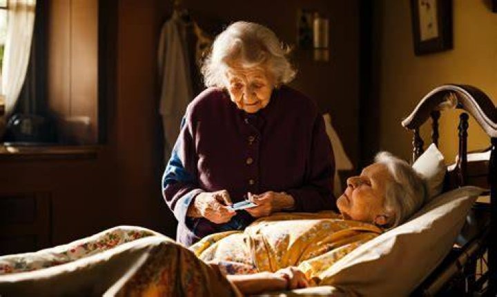 Woman Dying